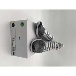 APL Men's Techloom Breeze Sneakers - White/Black, Size 8.5M/10W